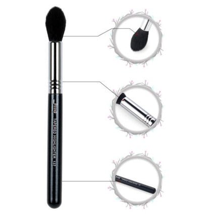 Jessup Makeup Brush 137 Contour Cheek Face Cosmetic Tool Tapered Highlighter - Maison des fragrances