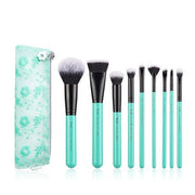 Jessup Makeup Brush Set 9 Pieces Professional Makeup Brushes with a Cosmetic Bag Face Brush Eye Brush Eyeshadow Brush Concealer Eyeliner Turquoise Collection T321 - Maison des fragrances