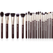 Jessup Makeup Brush Set Professional Soft Natural Bristle Foundation Eyeshadow Blending Blusher Buffer Concealer Brush Zinfandel T281 - Maison des fragrances