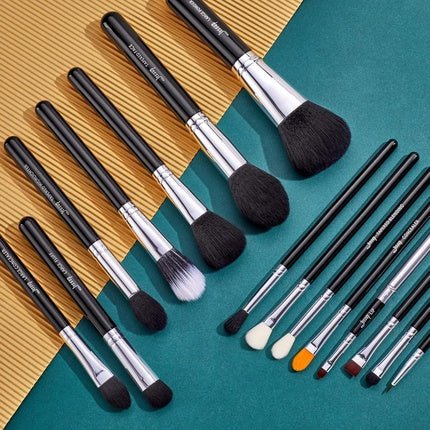 Jessup Pro Makeup Brushes 15 Piece Set for Cosmetics and Powder - Maison des fragrances