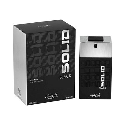 Sapil Solid Black Pour Homme 3.4 Fl oz, 1oz équivaut à 30ml / 100ml Swiss Arabian Parfum