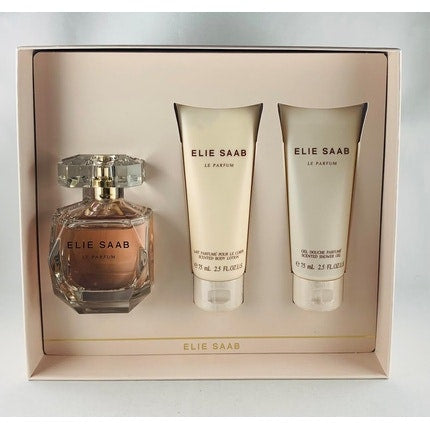 Elie Saab Le Parfum et Eau de Parfum spray 90ml + 75ml Body Lotion + 75ml Shower Gel Elie Saab