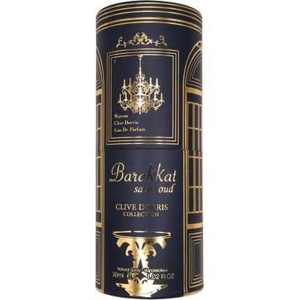 Baccarat Barakkat Satin Oud par Clive Dorris Collection Travel Size Perfume and Eau de Parfum (EDP) Femme 30ml