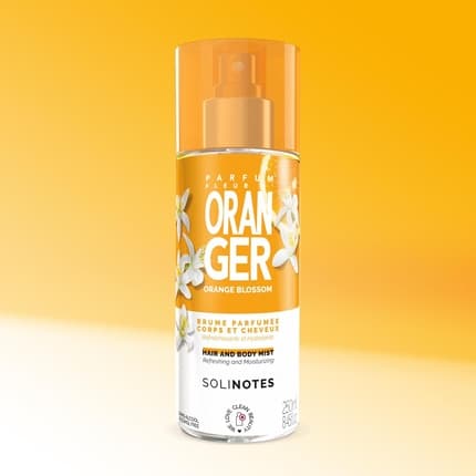 Solinotes Orange Blossom Fragrance - Refreshing and Moisturizing Eau de Toilette (EDT) Mixte