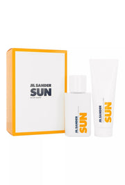 Jil Sander Sun Eau De Toilette Spray 75 Ml And Shower Gel 75 Ml Gift Set For Women - Maison des fragrances