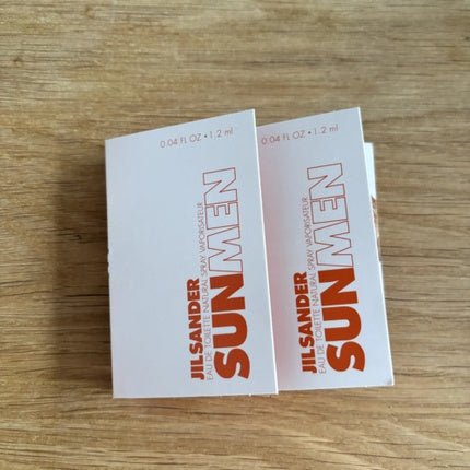 Jil Sander Sun Men - Eau De Toilette Spray 2x 1.2ml - Maison des fragrances