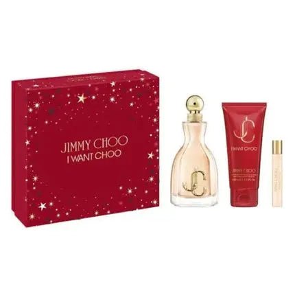 Jimmy Choo I Want Choo - Eau de Parfum 100ml + Body Lotion 100ml + 7.5ml - Maison des fragrances
