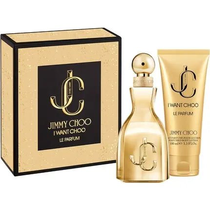 Jimmy Choo I Want Choo Gift Set Le Parfum 60ml Body Lotion 100ml - Maison des fragrances