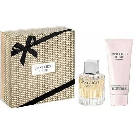 Jimmy Choo Illicit Perfume Femme 2 Piece Set 2.0oz Eau de parfum Spray + Body Lotion - Maison des fragrances