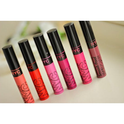 Nyc New York Color Smooch Proof Lip Gloss - Value Pack - 6 Pieces - Nyc