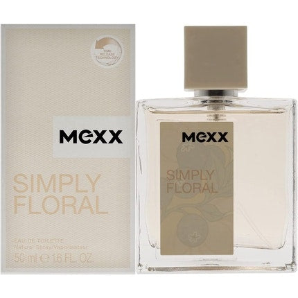 Mexx Simply Floral Eau De Toilette 50ml Mexx