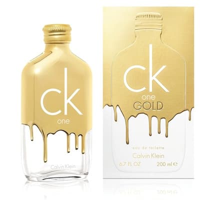 Calvin Klein Gold Unisex Eau de Toilette (EDT) Mixte 200ml