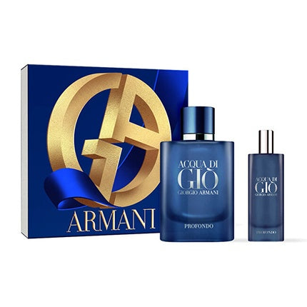 Giorgio Armani Acqua Di Gio Profondo - Eau De Parfum 75 Ml And 15 Ml Giorgio Armani