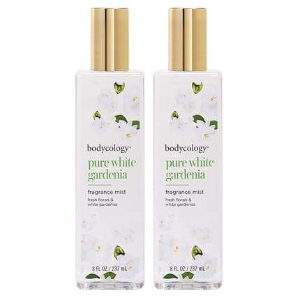 Bodycology Pure White Gardenia Fragrance Mist 8 fl.oz. Eau de Toilette (EDT) Femme 237ml