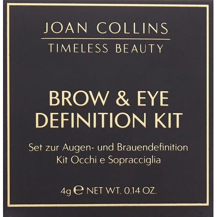 Joan Collins Timeless Beauty Brow and Eye Definition Kit 4g Brown - Maison des fragrances