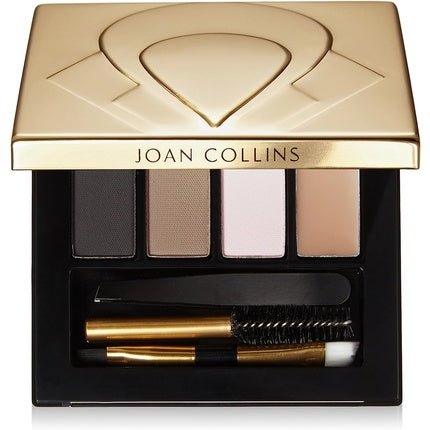Joan Collins Timeless Beauty Brow and Eye Definition Kit 4g Brown - Maison des fragrances