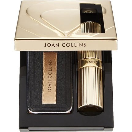 Joan Collins Timeless Beauty Compact Duo Lipstick and Powder Sabina - Maison des fragrances