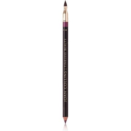 Joan Collins Timeless Beauty Contour Duo Lip Pencil with Brush Plum - Maison des fragrances
