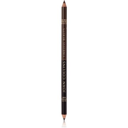 Joan Collins Timeless Beauty Contour Eyebrow Pencil Duo Black/Dark Brown 1.56g - Maison des fragrances