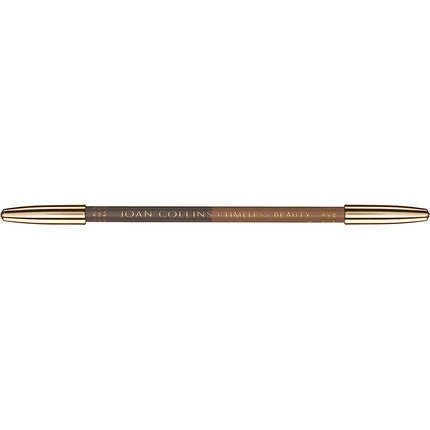 Joan Collins Timeless Beauty Contour Eyebrow Pencil Duo Charcoal/Light Brown 1.56g - Maison des fragrances
