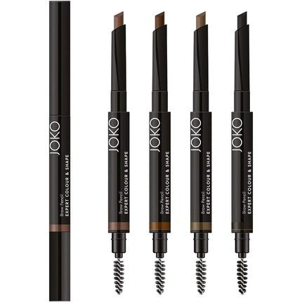 Joko Expert Color & Shape Waterproof Eyebrow Pencil 02 Brown - Maison des fragrances