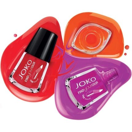 Joko Find Your Color Nail Polish With Vinyl 122 What Do You Pink? 10ml - Maison des fragrances
