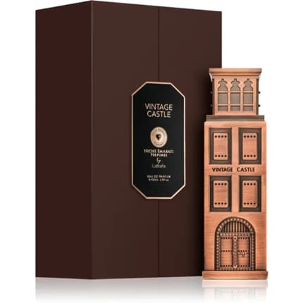Lattafa Niche Emarati Vintage Castle Unisex Fragrance Eau de Parfum (EDP) Mixte 100ml