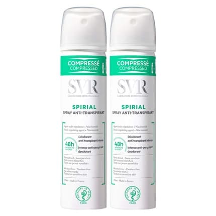 Svr Spirial Antiperspirant Deodorant - Pack of 2 Déodorant (Déo) Mixte 100ml