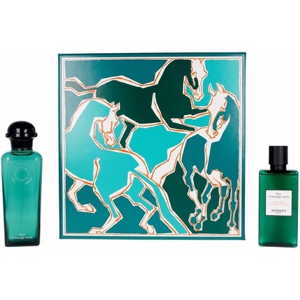 Hermès Eau D'Orange Verte Cologne Gift Set 100ml Spray and 80ml Shower Gel Maison des fragrances