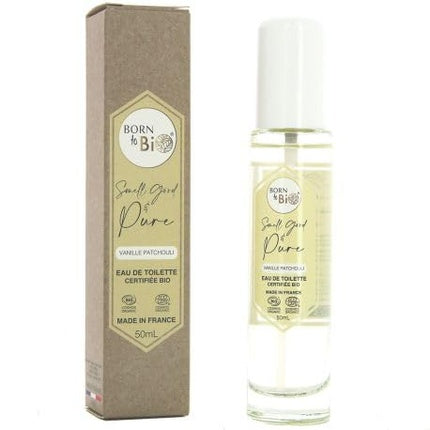 Born to Bio Certified Organic Eau de Toilette Vanilla Patchouli 50ml Born To Bio