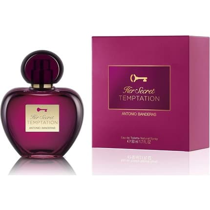 Antonio Banderas Her Secret Temptation Eau de Toilette (EDT) Mixte 50ml