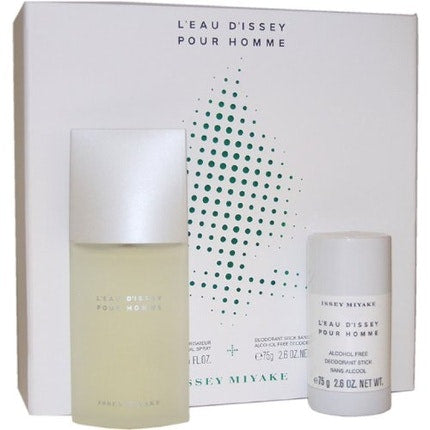 L'eau D'issey par Issey Miyake Pour Homme Set - Eau de toilette  Spray 2.5-Ounce and Alcohol Free Deodorant Stick 2.6-Ounce Issey Miyake