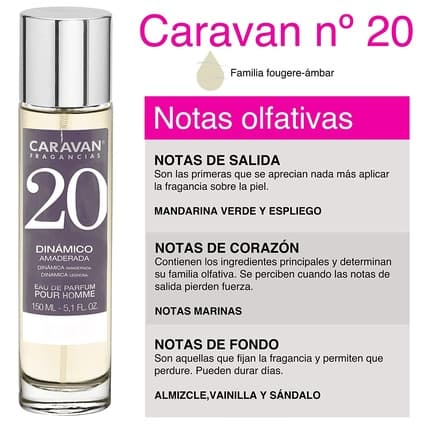 Caravan Fragancias nº 20 Eau de Parfum (EDP) Homme 150ml