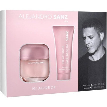 Alejandro Sanz Ella Mi Acorde Eau de Toilette Spray 80ml - Set of 2 Alejandro Sanz