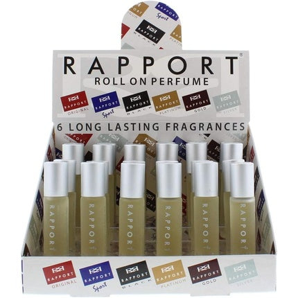 Eden Classic Rapport Silver 10ml Roll On Perfume Display Unit 24pcs Maison des fragrances