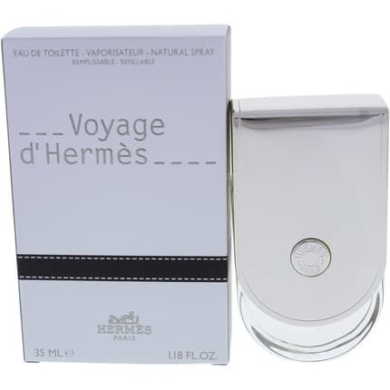 Hermès Hermes Dhermes Voyage par Hermes Refillable Unisex Eau de Toilette (EDT) Mixte 35ml