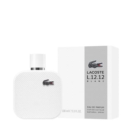 Lacoste L.12.12 Blanc For Him 3.3 Fl Oz Eau de Parfum pour homme