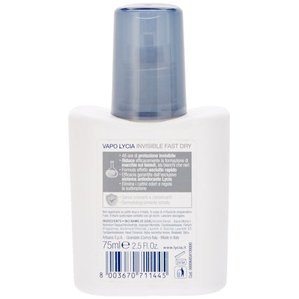 Lycia Anti-Deodorant Invisible 75ml Lycia
