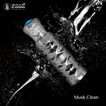 Al Haramain Musk Clean Perfume Oil Unisex Eau de Parfum (EDP) Mixte 12ml