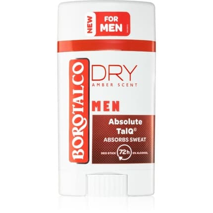 Borotalco Deodorant Stick Dry Amber Déodorant (Déo) Homme 40ml