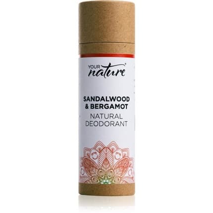 Your Nature Natural Deodorant - Sandalwood & Bergamot Unisexe