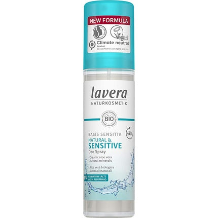 Lavera Deo Spray Basis Sensitiv Natural & Sensitive 48h 75ml Lavera