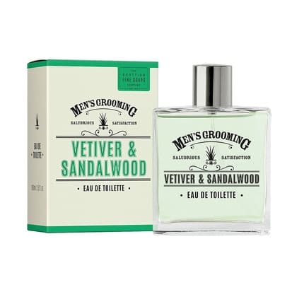The Scottish Fine Soaps Scottish Fine Soaps Vetiver & Sandalwood Eau de Toilette 50ml Unisexe