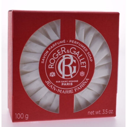 Roger & Gallet Jean Marie Farina Perfumed Wellbeing Soap 100g - New and Sealed Maison des fragrances