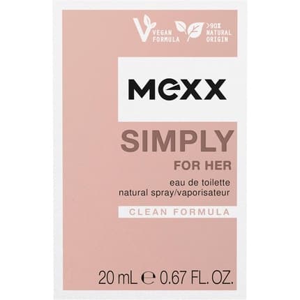 Mexx Simply Eau de Toilette Femme 20 ml