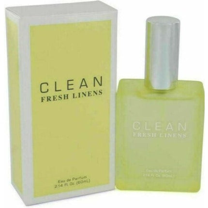 Clean Classic Fresh Linens pour femme  Eau De Parfum spray 2oz, 1oz équivaut à 30ml Clean