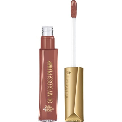 Stay Plumped 759 Spiced Nude Lip Gloss by Rimmel London 0.21 Oz