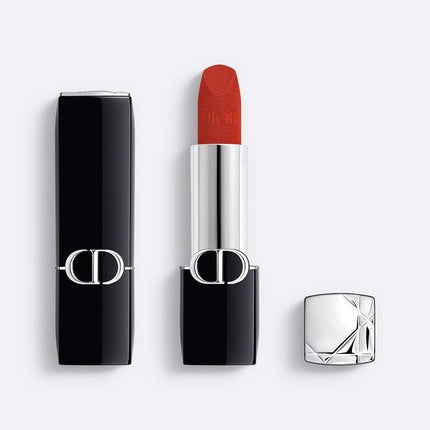Dior Rouge Couture Colour Lipstick Floral Lip Care 777 Fahrenheit Velvet