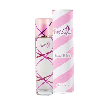 Pink Sugar Eau de Toilette Parfum  pour femme  Original Scent Hints of Vanilla and Caramel 3.4 FL oz, 1oz équivaut à 30ml Pink