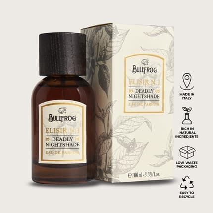 Bullfrog Elisir N. 1 Deadly Nightshade Ethereal Shadowy Heady Eau de Parfum (EDP) Mixte 100ml